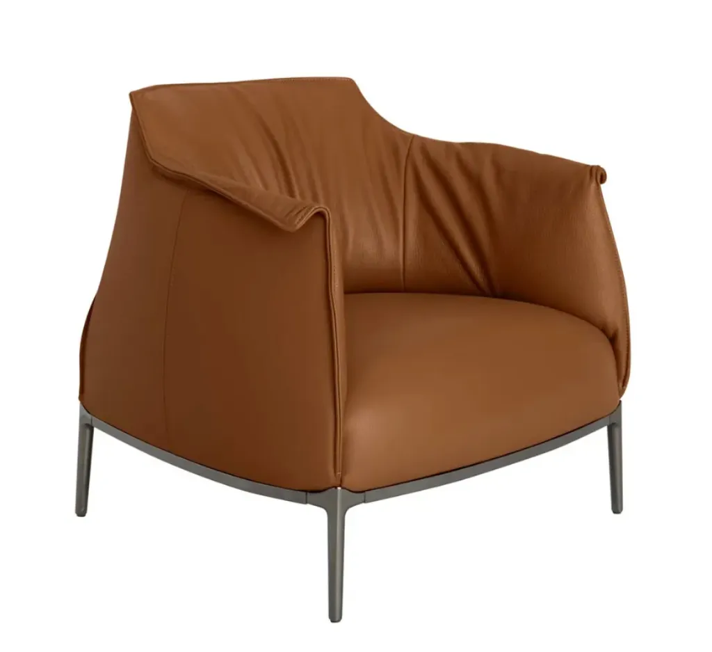 Sillón de cuero